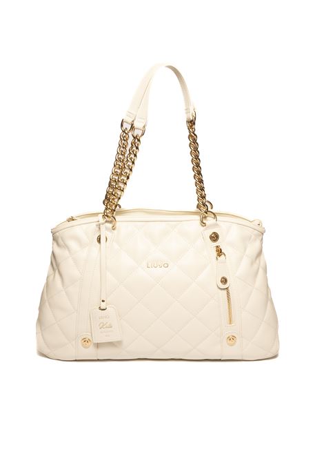 Borsa shopping crema LIU JO | AA5132E0015KATE-X0459